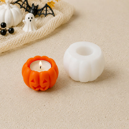 Pumpkin tealight mould - Silicone