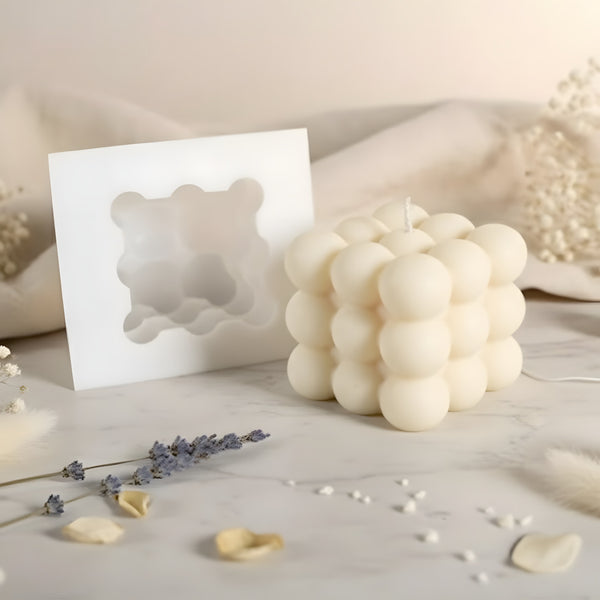 Moule pour bougies " Cube"