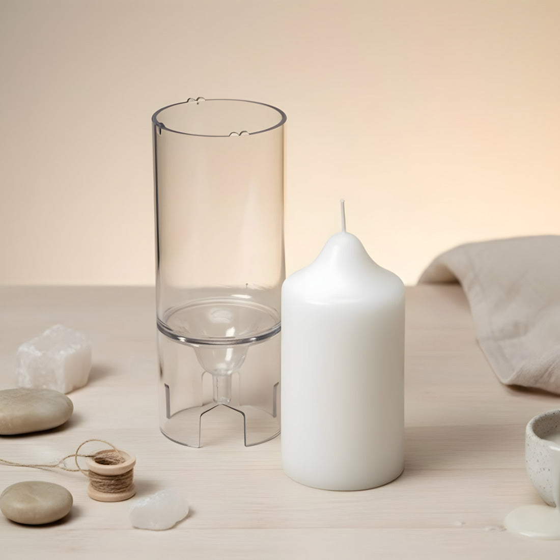 moule cylindre pointu