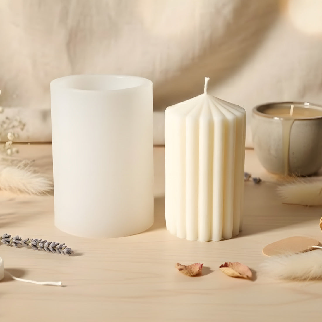 Moule design Petit pilier - Silicone - Moules pour Bougies