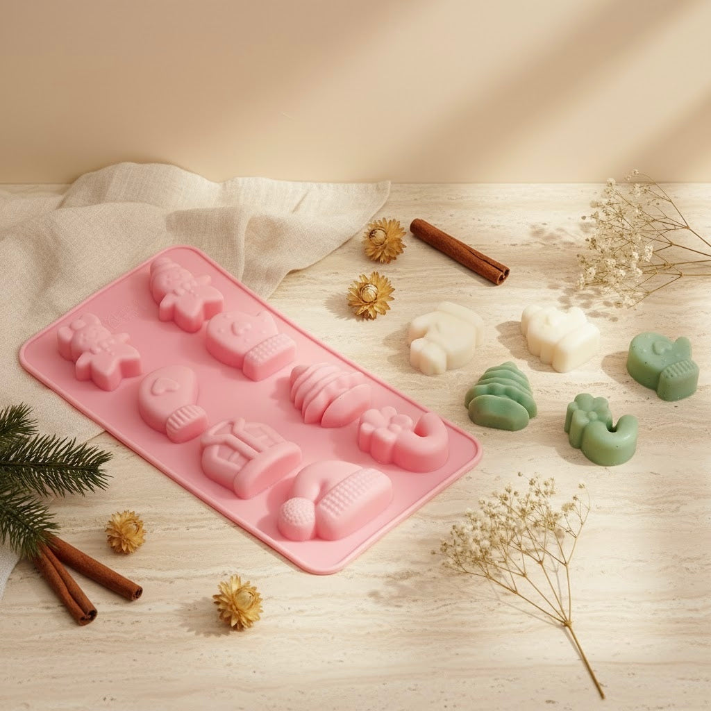 Moule fondant pour Noël