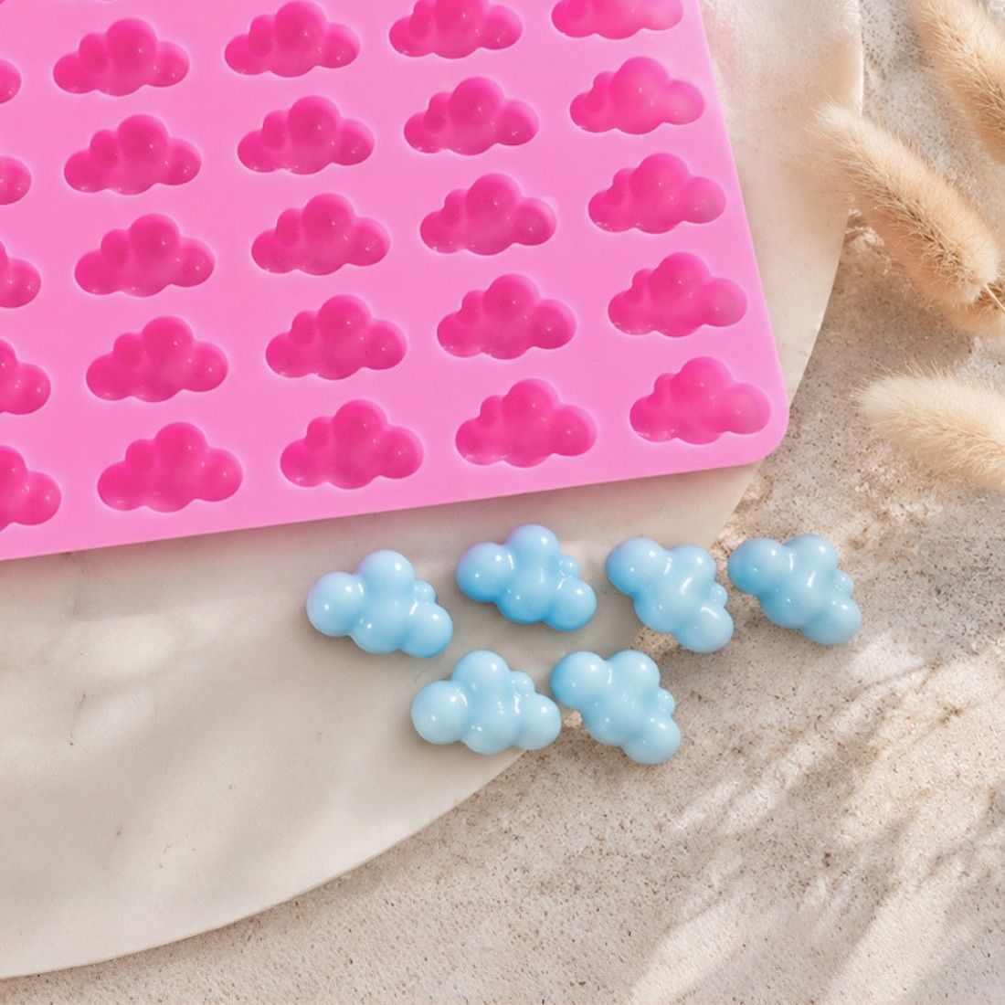 Clouds decoration mould - Silicone
