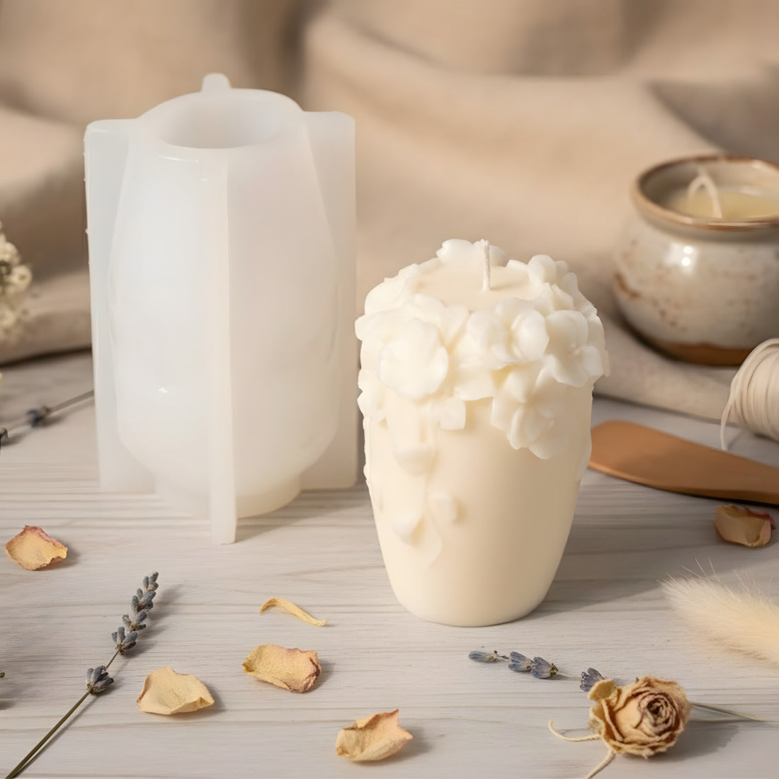 moule liane fleuries