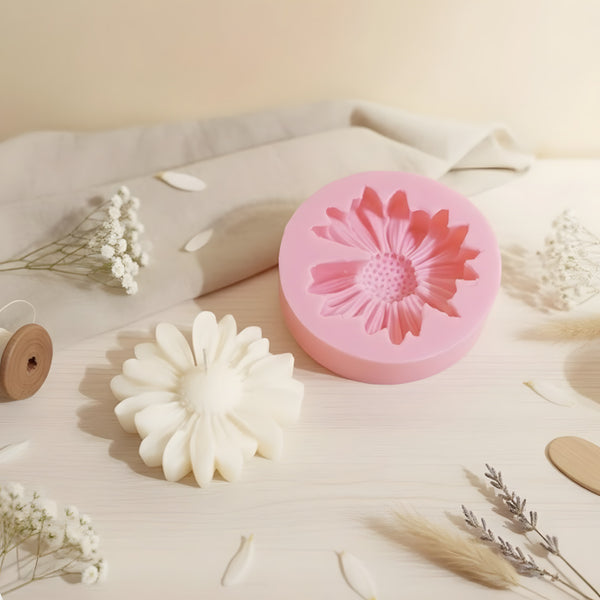 Asaisimg 10 Pcs Moules Fleurs Argile Polymère - Bijoux, Rose Marguerite, Nœud Papillon, Cœur, Couronne