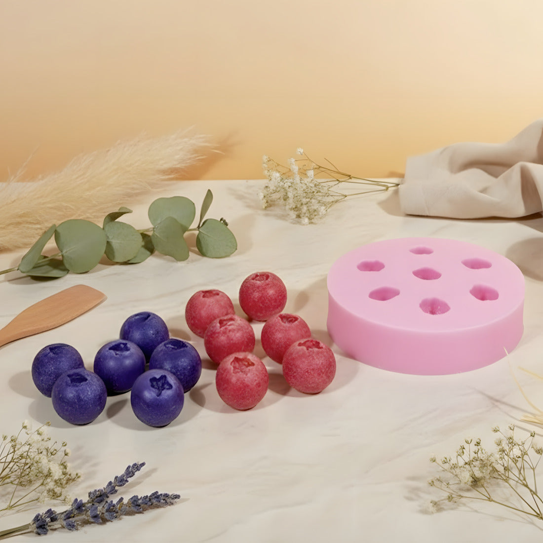 Moule décoration Myrtilles