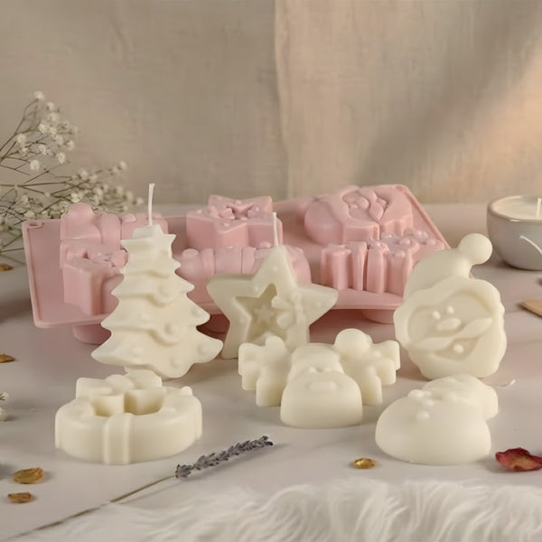 Moule bougie Ornements de Noël 