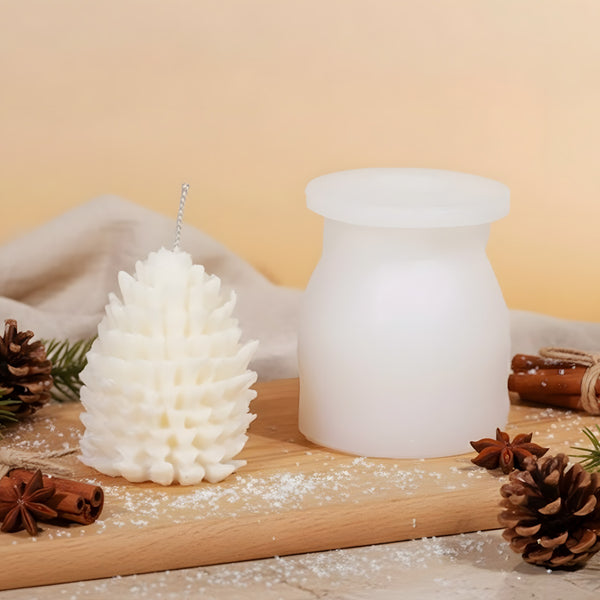 moule bougie pomme de pin