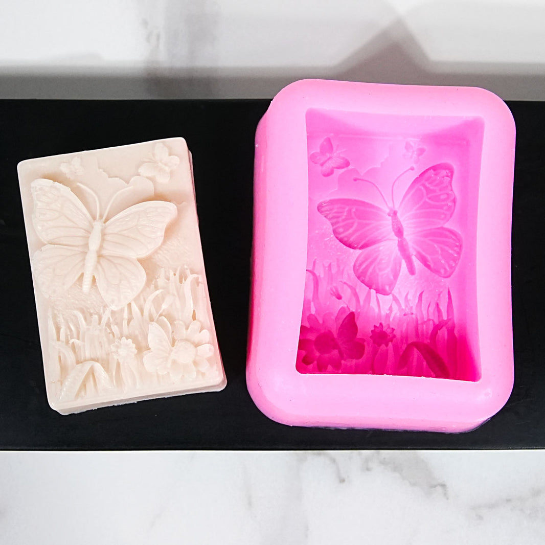 BRISKORE Moules à Savon Silicone DIY Rectangulaire Et Ovale - 6 Cavités Alimentaires