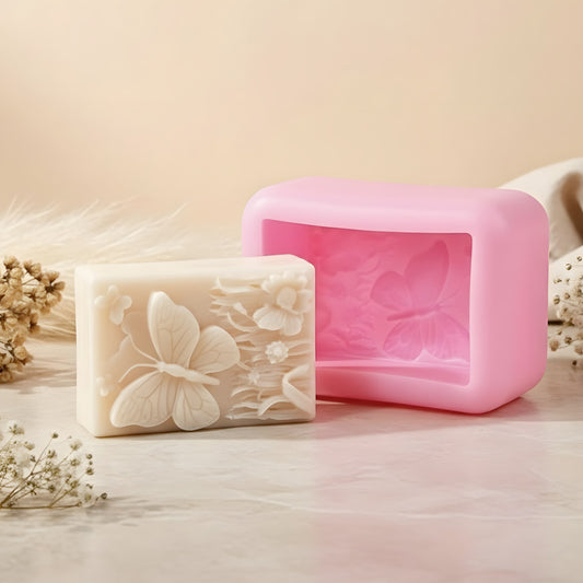 Stampo Per Sapone A 4 Cavità G08 – Forma Di Stella – In PVC Per Alimenti – 60g L'una – Ideale Per Saponi E Bombe Da Bagno Fai Da Te