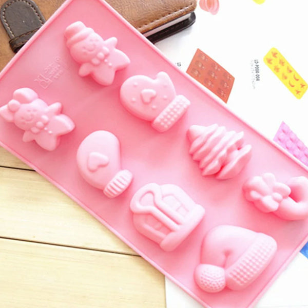 2 Moules En Silicone 3D Forme Chouette - Pour Bougies, Chocolats, Résine - Résistant à 230°C
