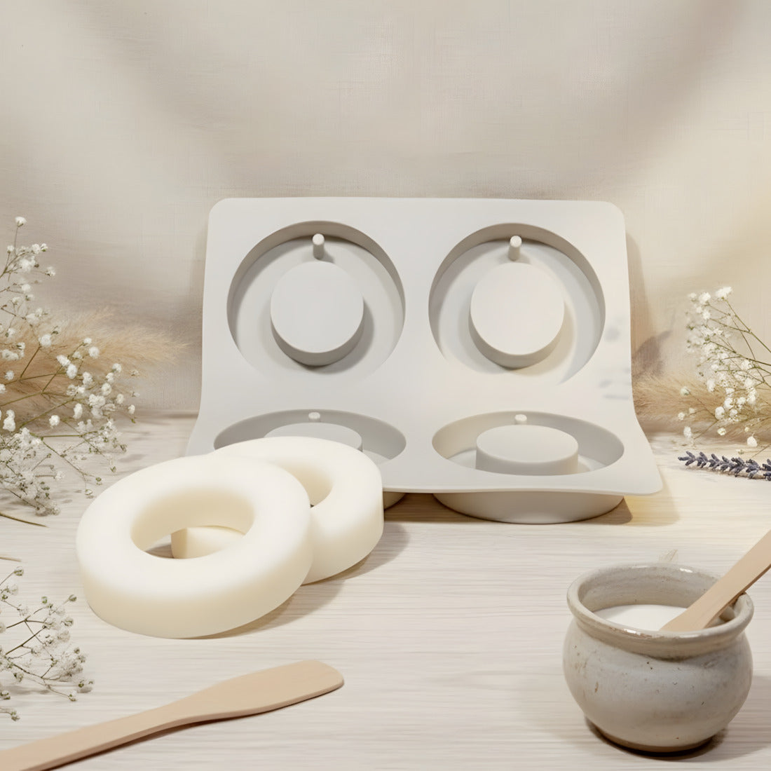 Moule suspension Rond creux