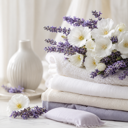 Musc blanc et lavande parfum aromatique de Grasse pour bougies fondants et diffuseurs