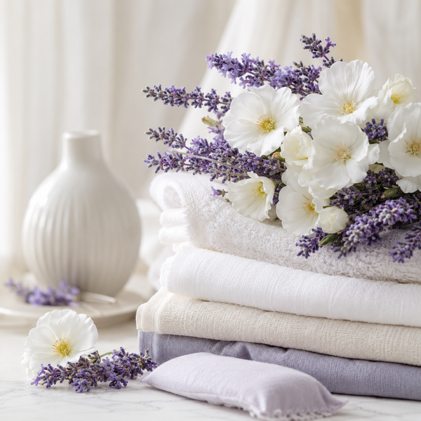 Musc blanc et lavande parfum aromatique de Grasse pour bougies fondants et diffuseurs