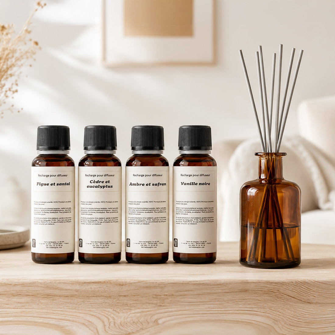 Pack découverte - Recharge pour diffuseur