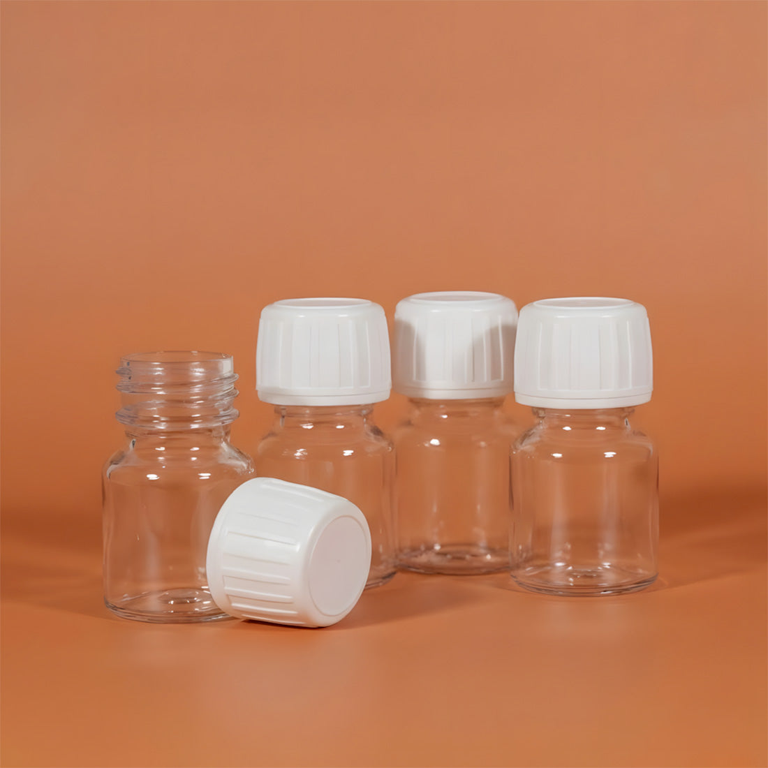 Flacon PET pharma Transparent - 30 ml