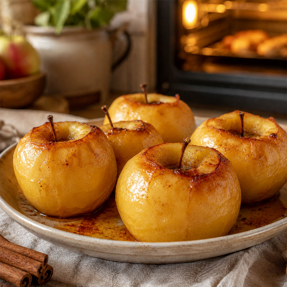 Pomme au four - Parfum pour bougie