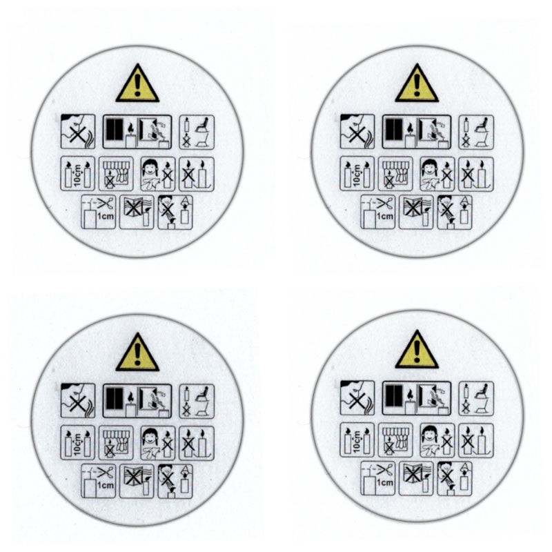 20000 étiquettes RF Souples 8.2 MHz, 40x40mm - Pour Sécurité, Antitheft, Marquage Produits