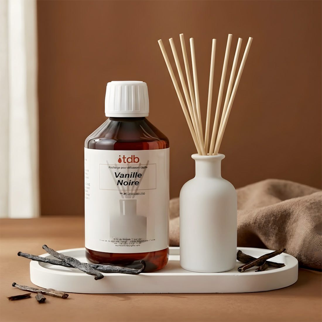 Vanille noire - Recharge pour diffuseur