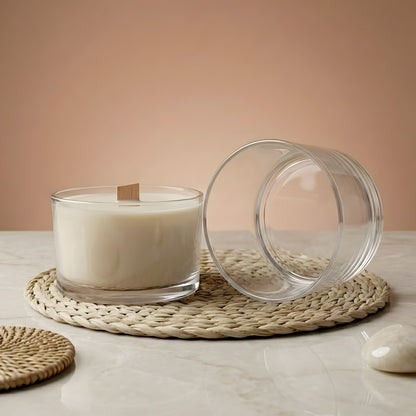 Verre bougie Transparent - 730 ml