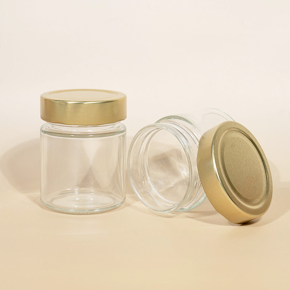 Glas mit Schraubdeckel - 212 ml