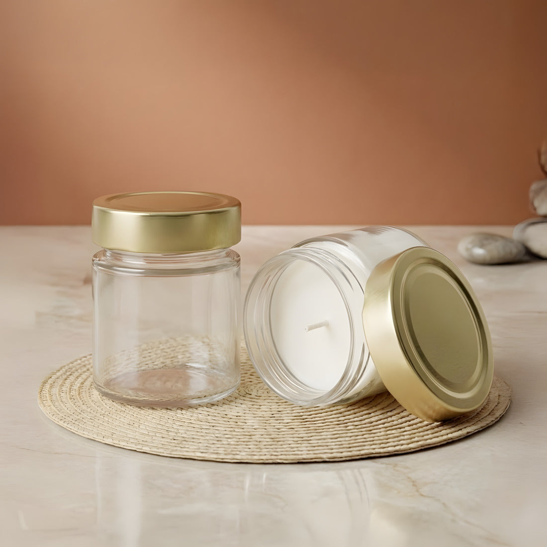 Barattolo con coperchio a vite - 212 ml