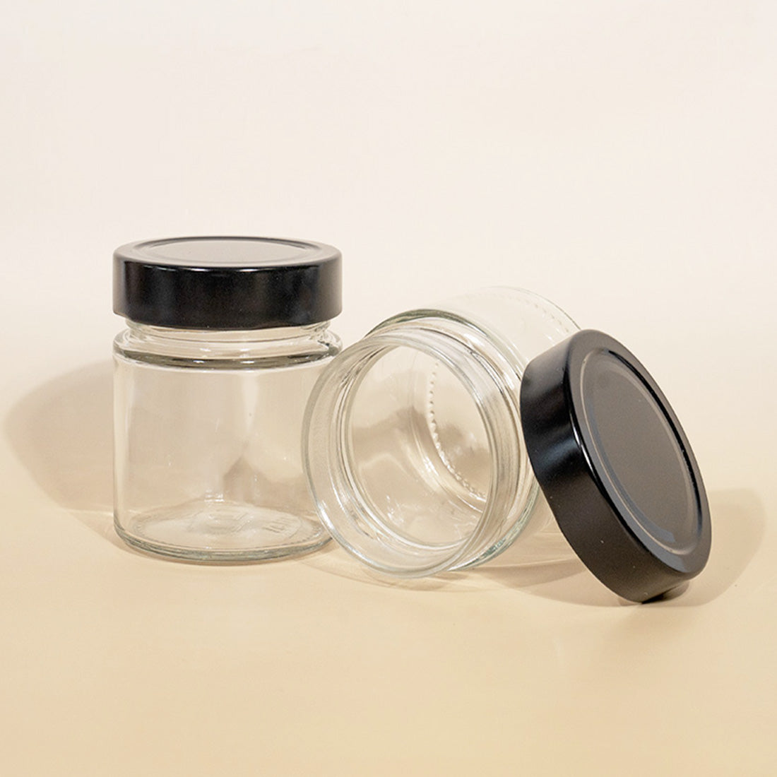 Glas mit Schraubdeckel - 212 ml